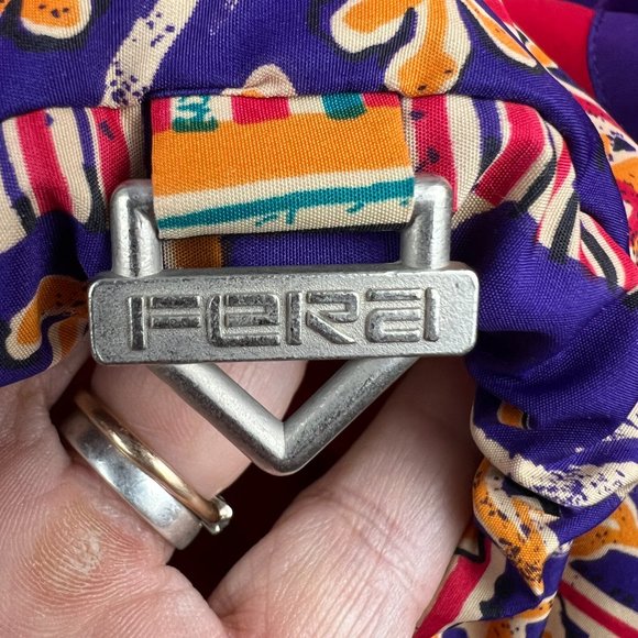 Vintage Y2K 80s/90s Fera Skiwear Red Pullover Jacket Size 12 - Picture 6 of 9